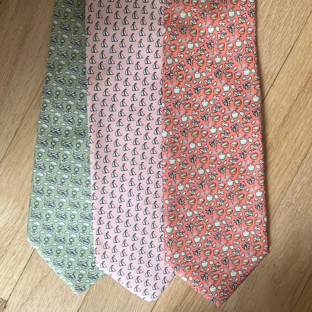 3 men’s vineyard vines ties